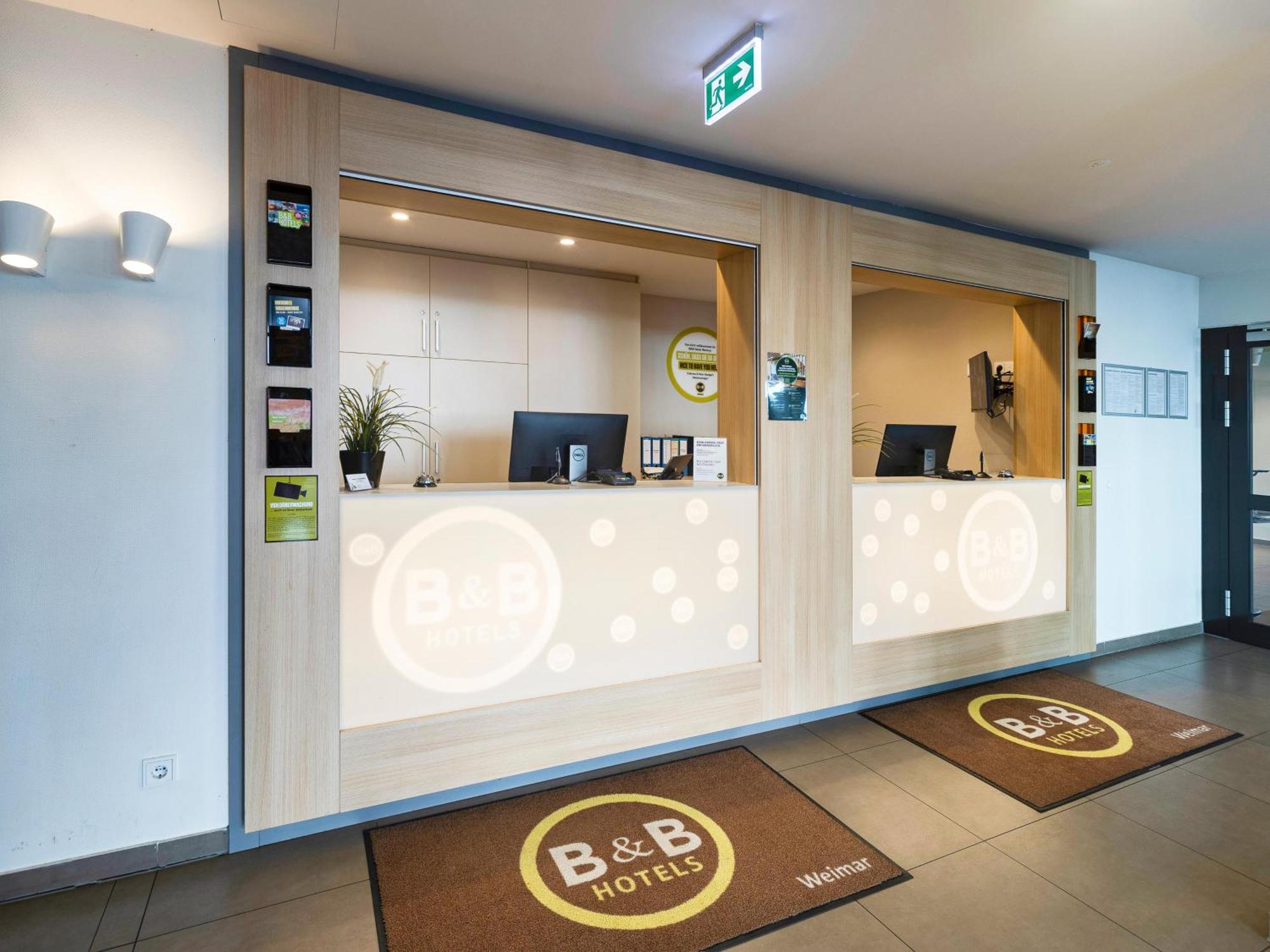 B&B Hotel Weimar Bagian luar foto